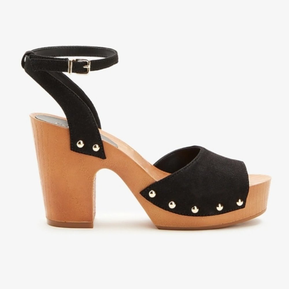 Express Open Toe Platform Sandals Size 9.5